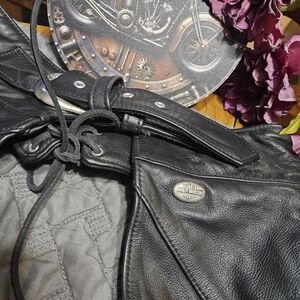 Harley-Davidson Women’s Black Leather Chaps